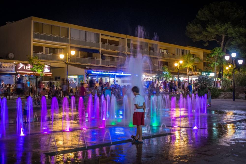 place des jets d'eau
