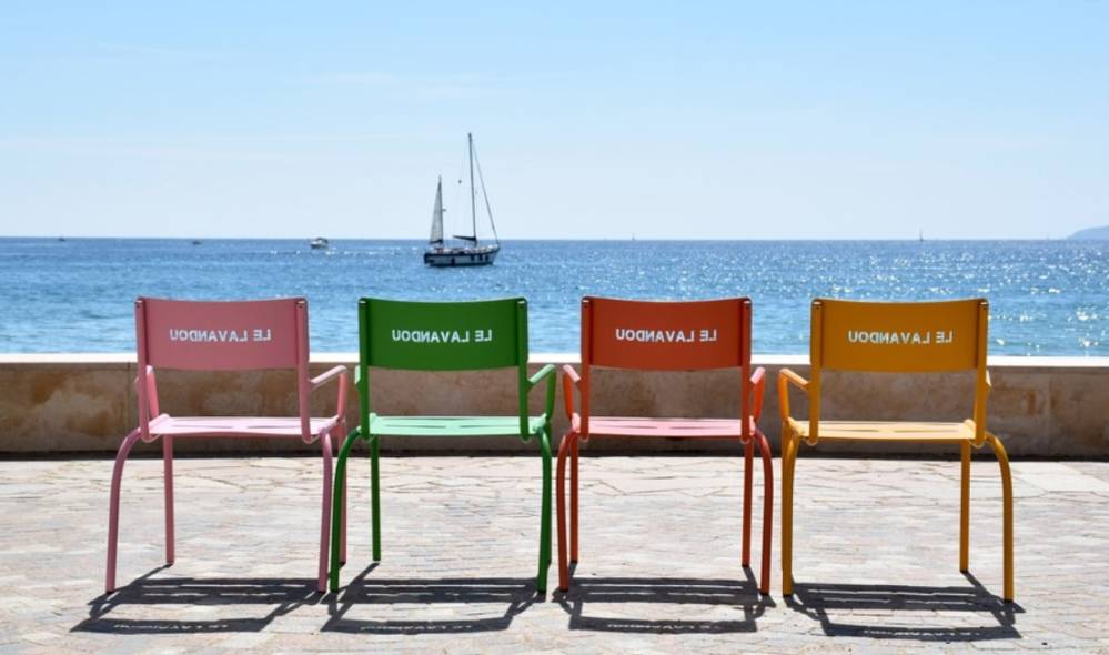chaises lavandou
